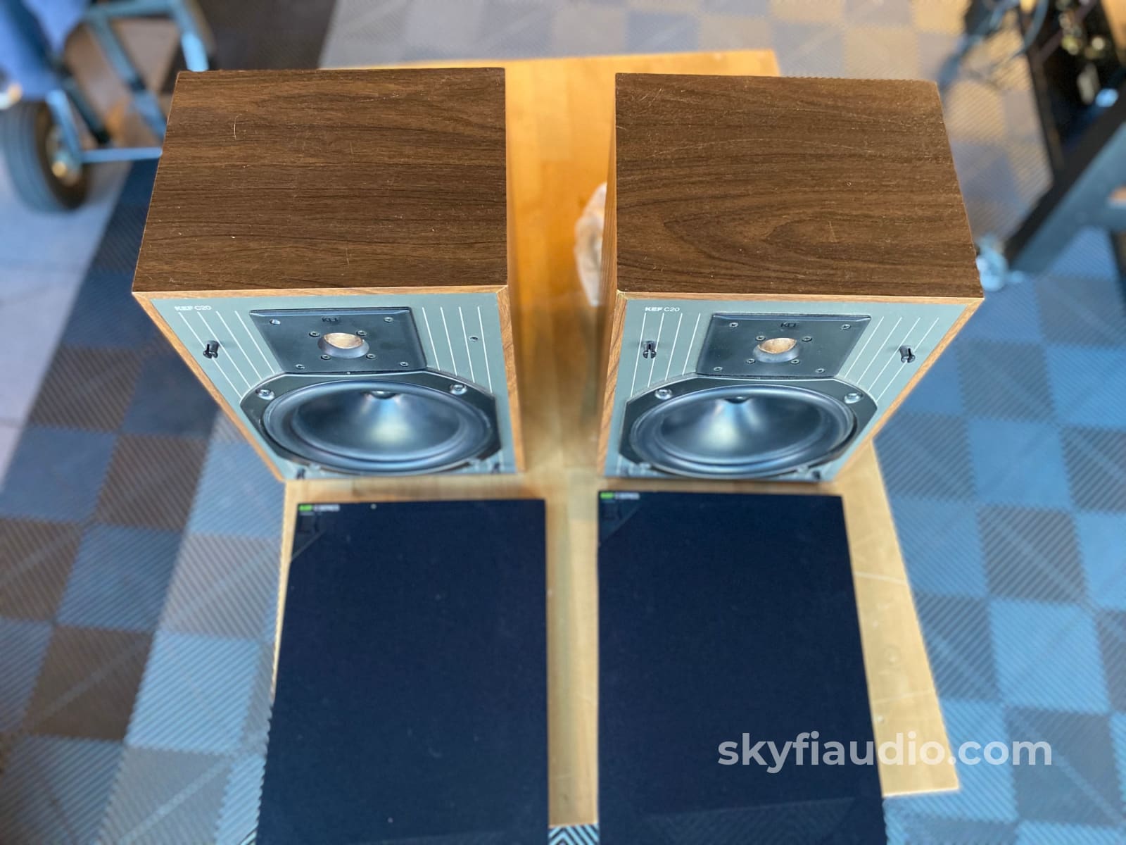 Kef Model C20 Vintage Speakers