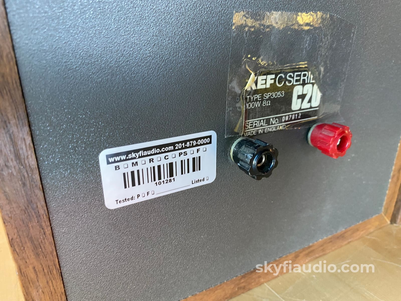 Kef Model C20 Vintage Speakers