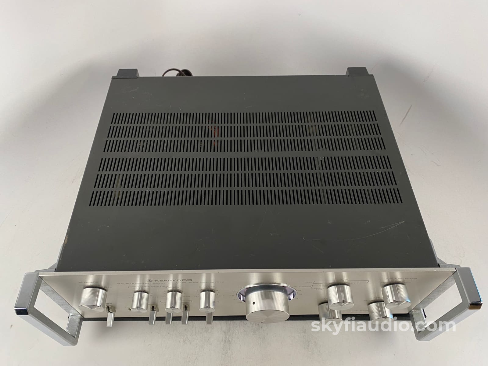 Kenwood Ka-7100 Vintage Dc Stereo Integrated Amplifier W/Rack Handles - Serviced