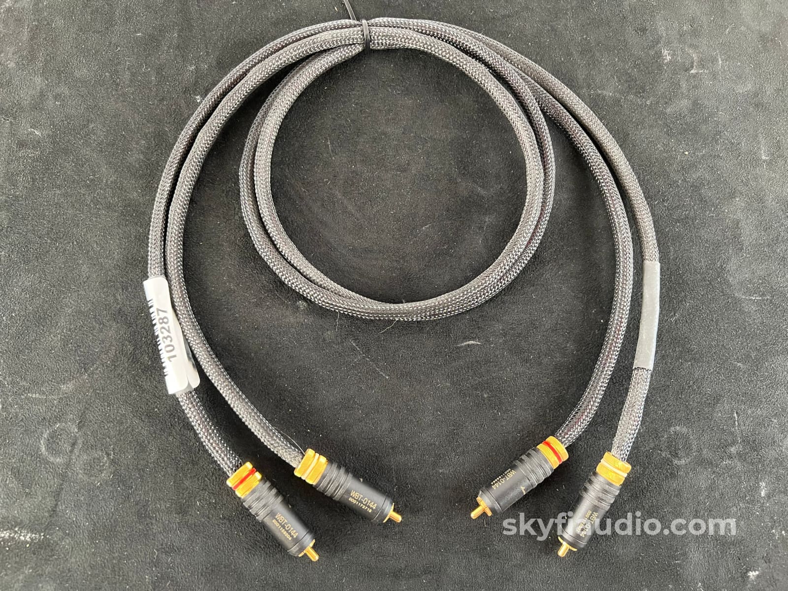 Kimber Kable Hero Rca Interconnects (Pair) With German-Made Wbt Connectors - 1 Meter Cables