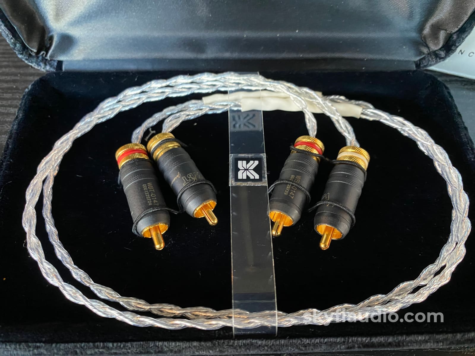Kimber Kable Kcag Rca Audio Interconnects - 0.5M With Wbt Cables