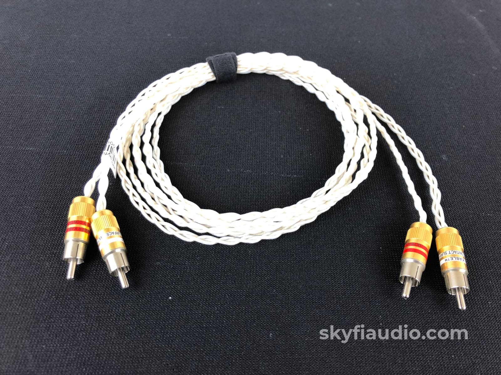 Kimber Kable Kcag Silver Analog Audio Cable - Ultraplate Rcas 1.5 Meters Cables