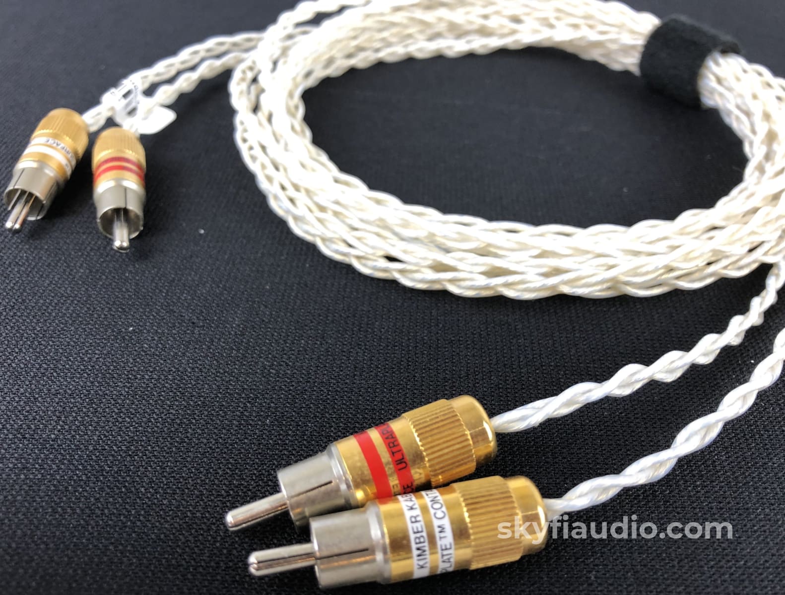 Kimber Kable Kcag Silver Analog Audio Cable - Ultraplate Rcas 2 Meters Cables