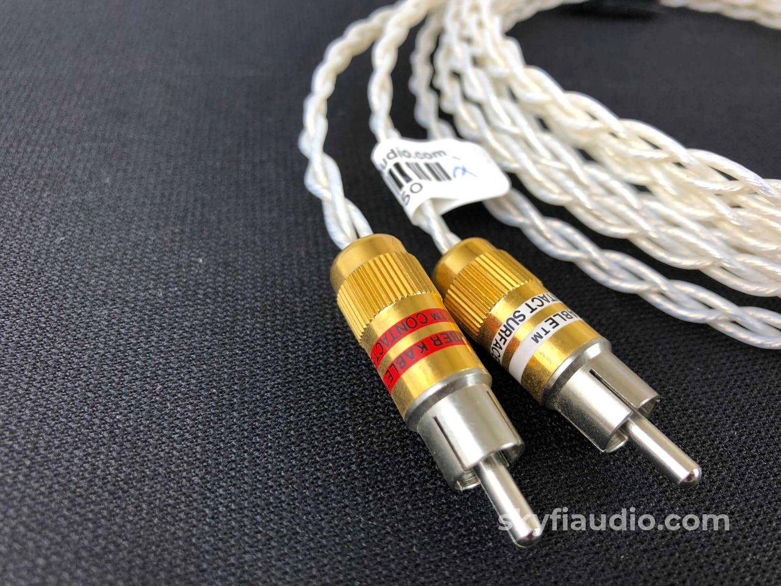 Kimber Kable Kcag Silver Analog Audio Cable - Ultraplate Rcas 2 Meters Cables