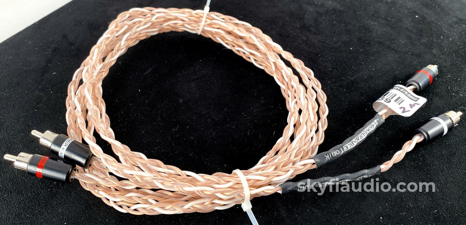 Kimber Kable Tonik Series Interconnects (Pair) 2 Meters With Rcas Cables
