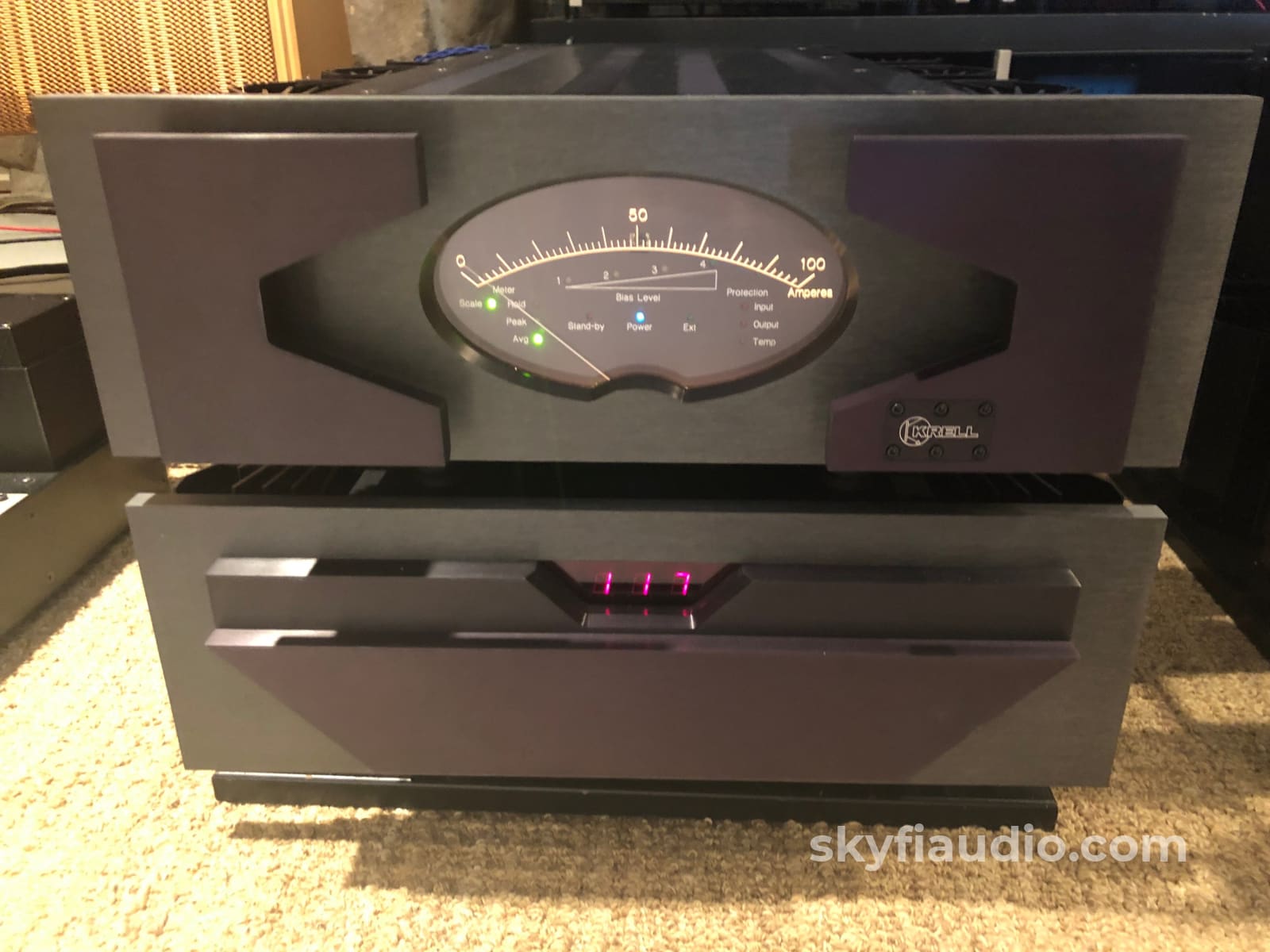 Krell Audio Standard (Kas) Flagship Amplifiers - The Best Of Complete Set Speakers