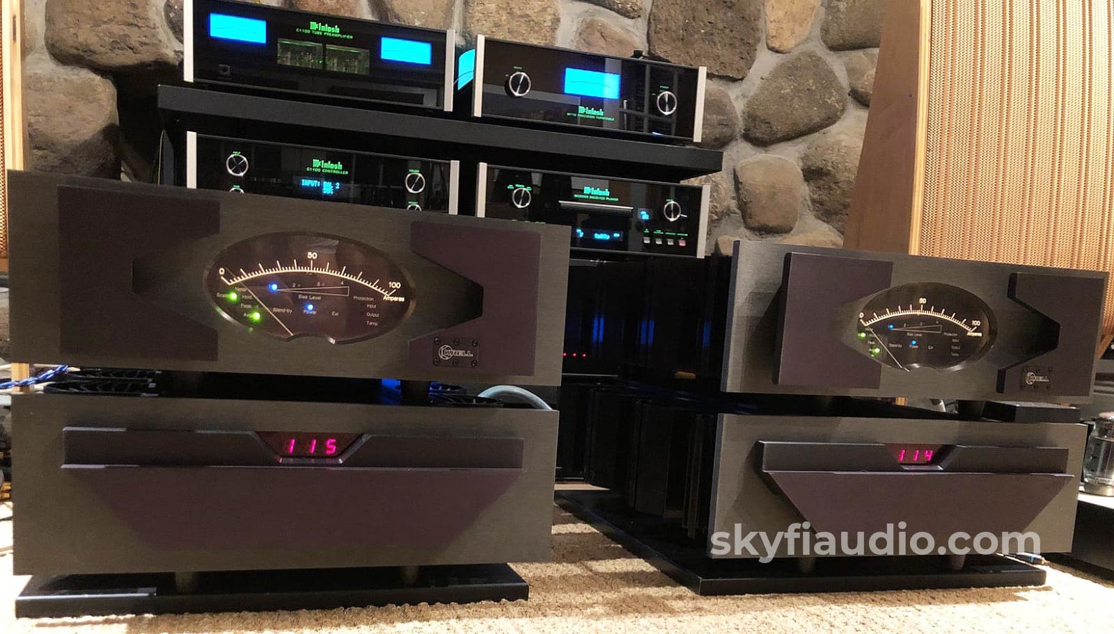 Krell Audio Standard (Kas) Flagship Amplifiers - The Best Of Complete Set Speakers