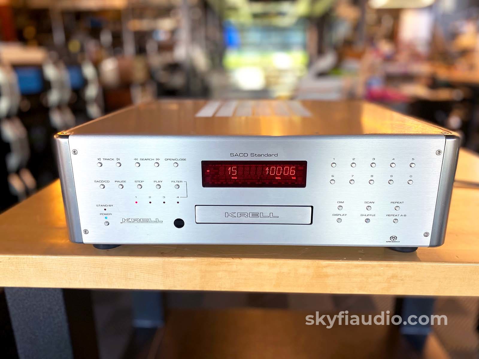 Krell Sacd Standard - Sacd/Cd Player Super Clean Cd + Digital