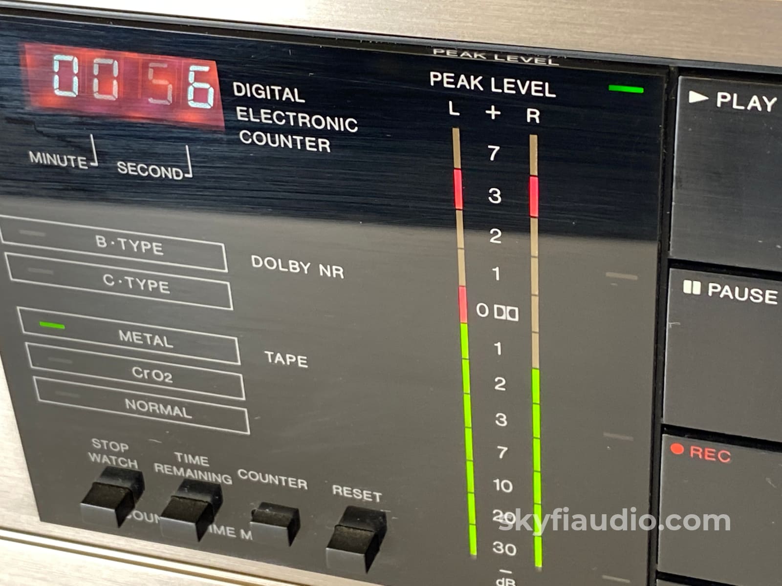 Kyocera D-801 Vintage Cassette Deck Tape