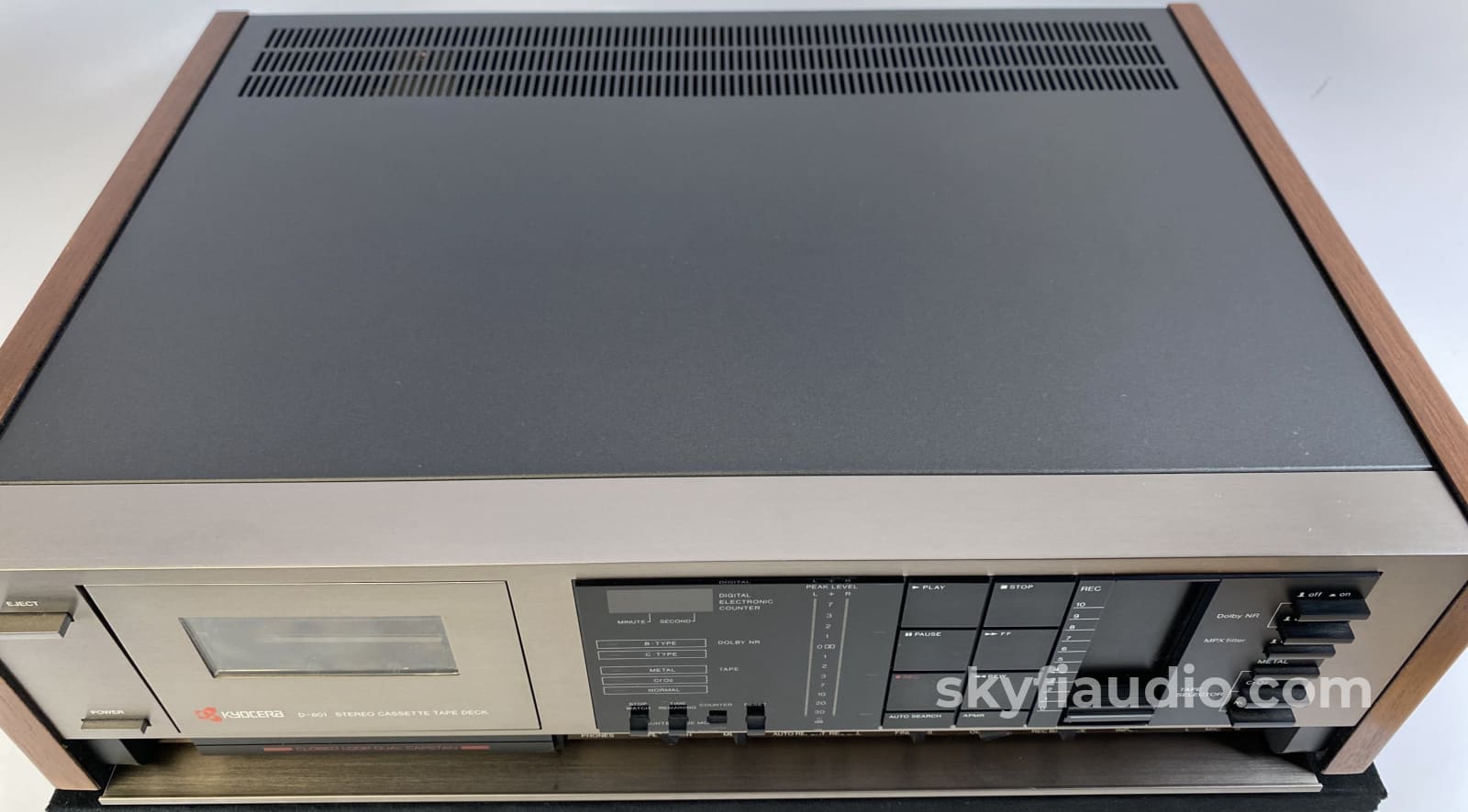 Kyocera D-801 Vintage Cassette Deck Tape