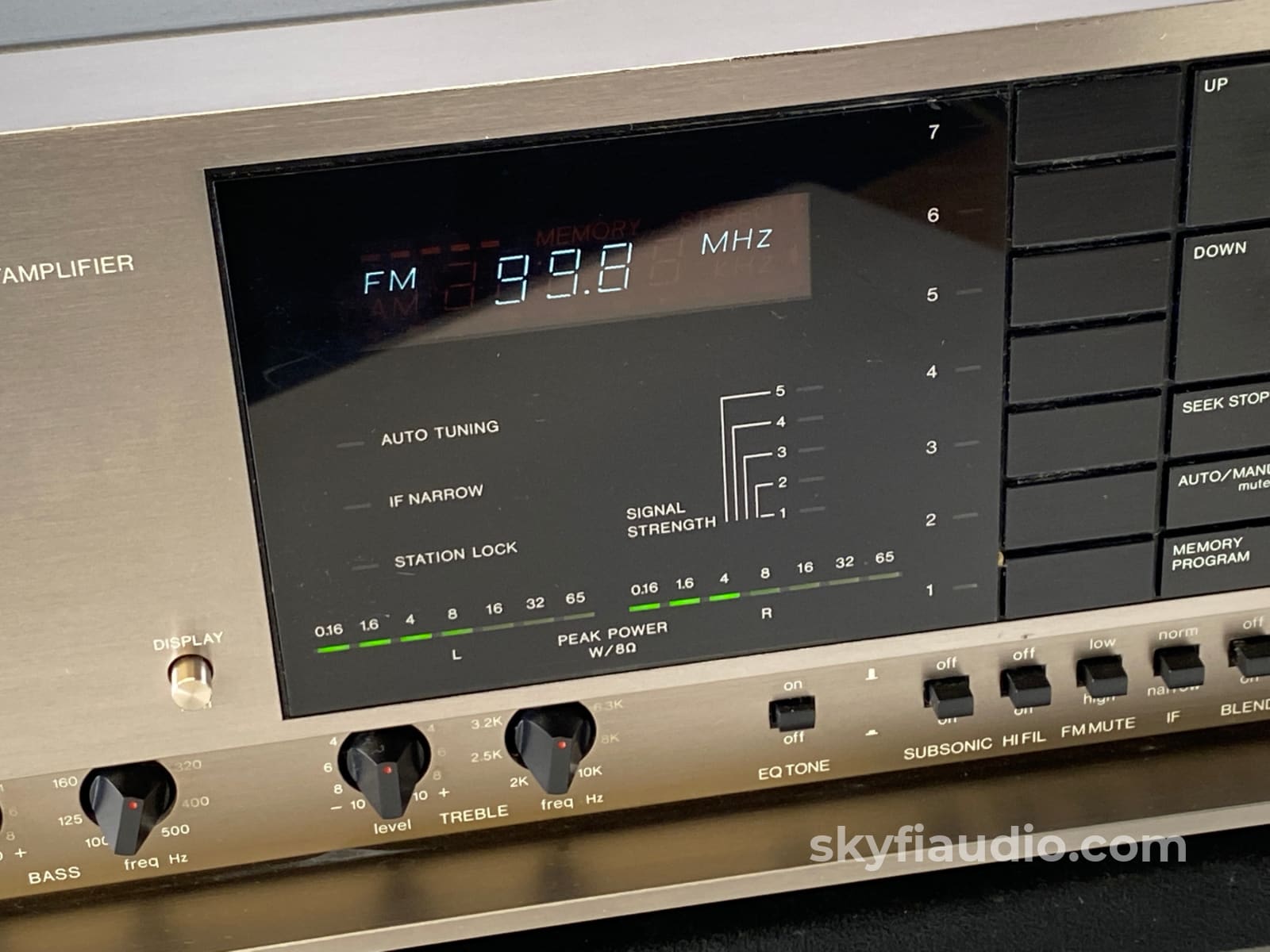 Kyocera R-651 Vintage Am/Fm Stereo Receiver W/Phono Integrated Amplifier