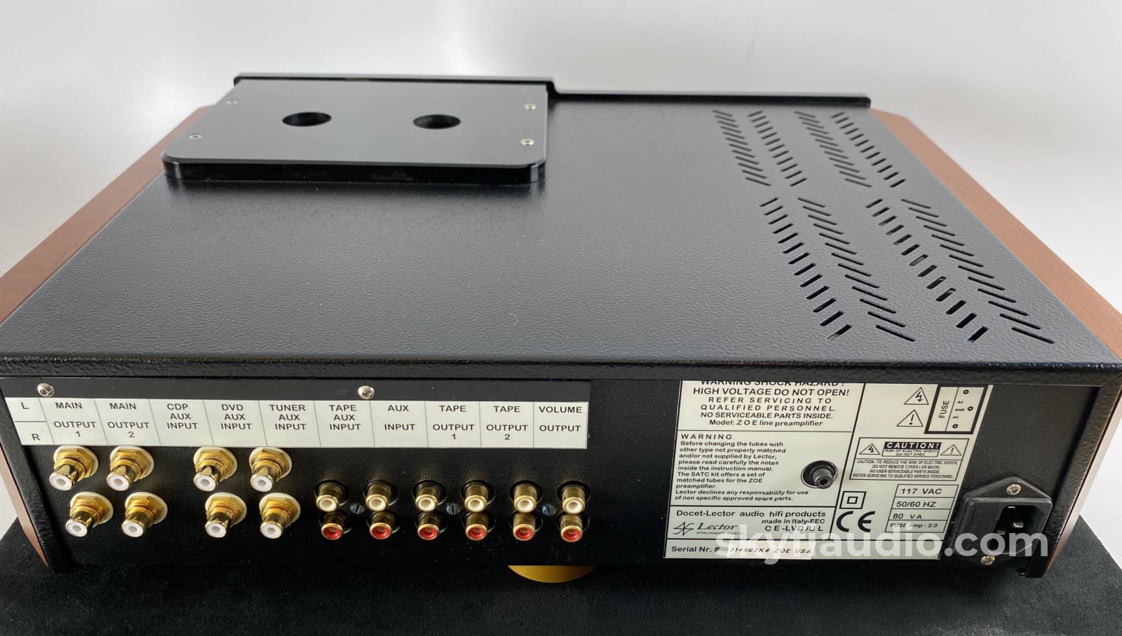 Lector Zoe (Zero Ohm Energy) Tube Preamplifier Complete Set Rollers Dream