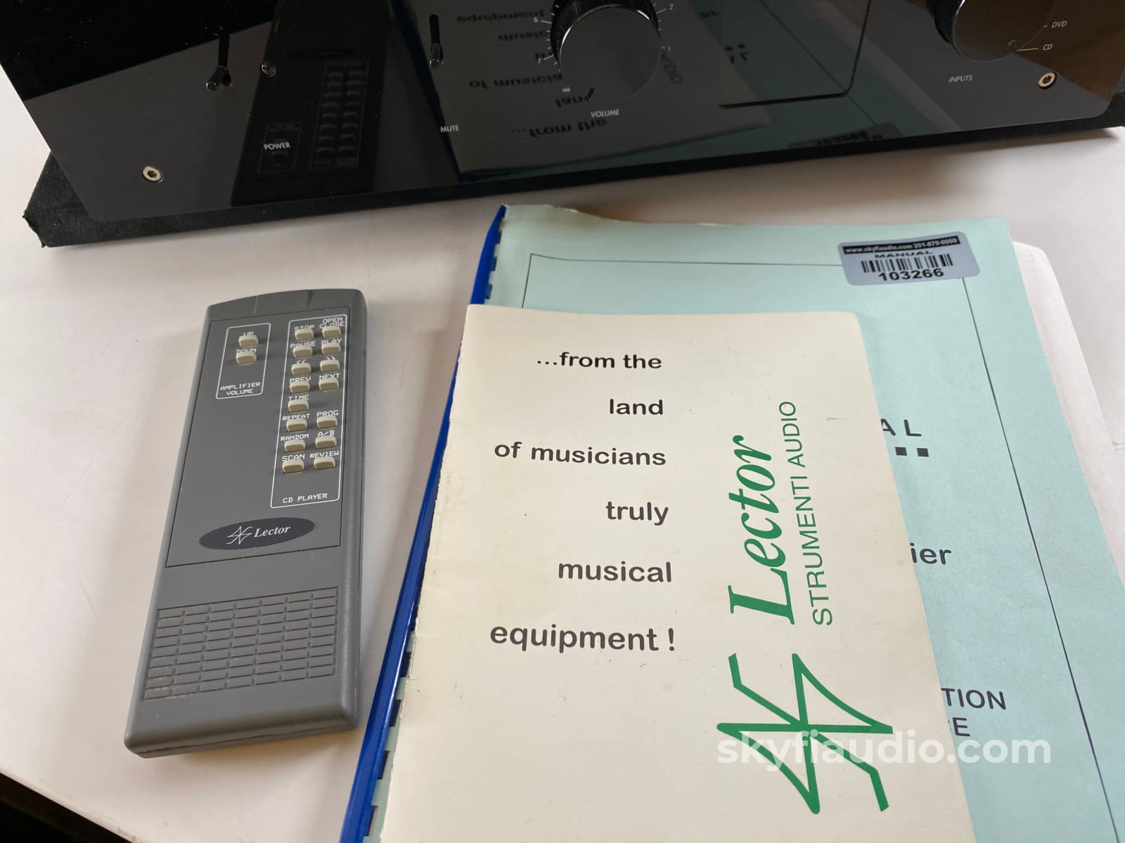 Lector Zoe (Zero Ohm Energy) Tube Preamplifier Complete Set Rollers Dream