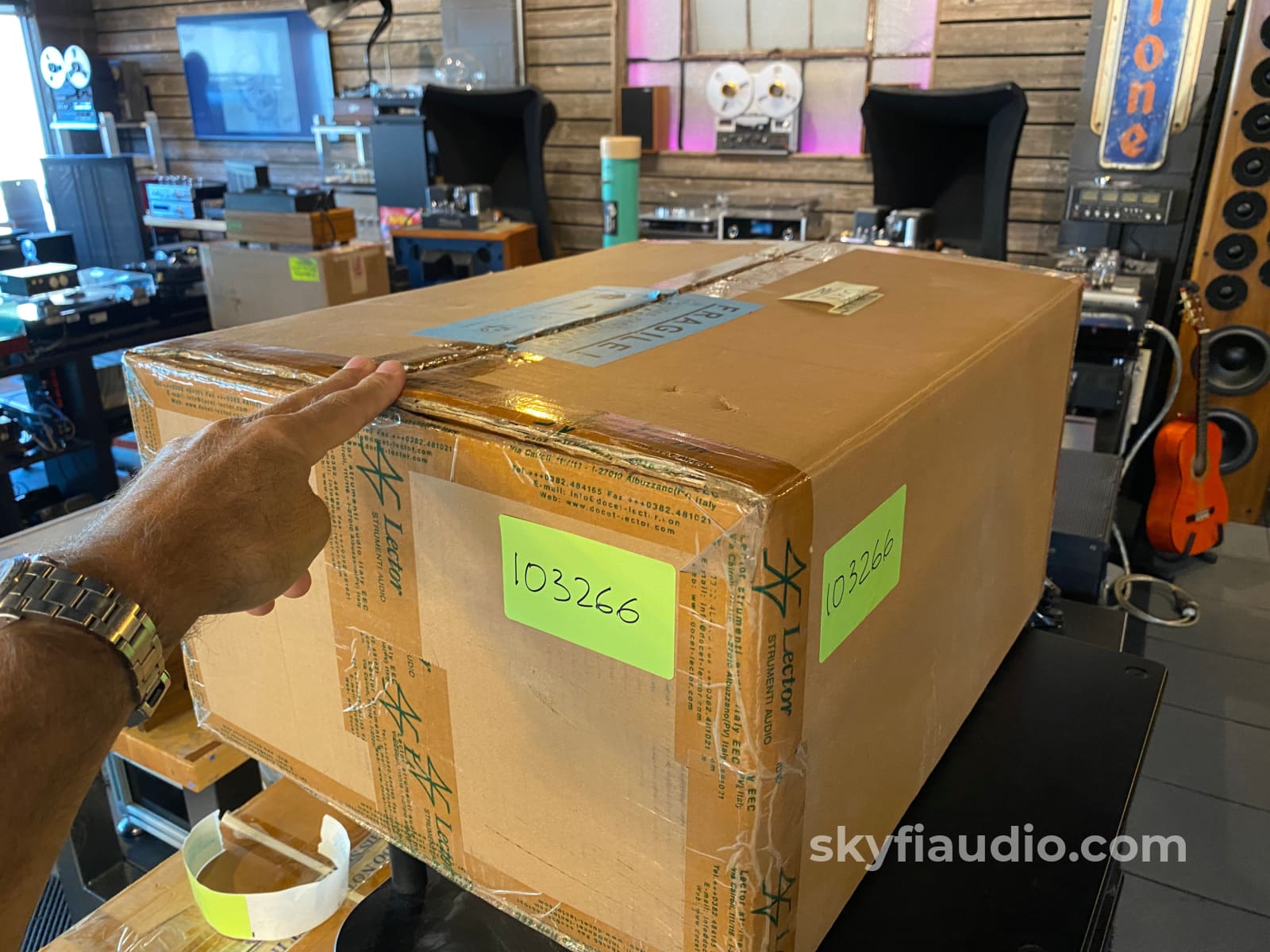 Lector Zoe (Zero Ohm Energy) Tube Preamplifier Complete Set Rollers Dream