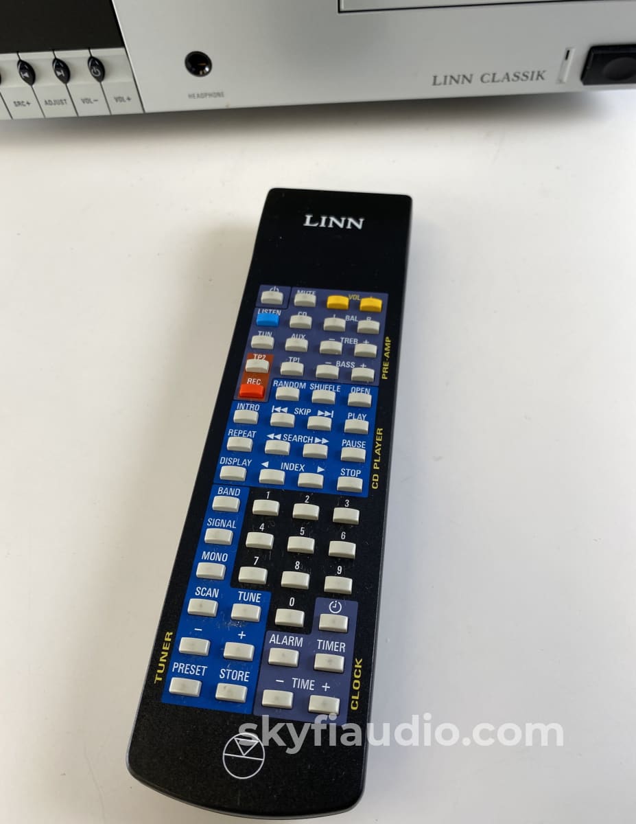 Linn Classik Receiver With Integrated Cd Player And Remote Amplifier