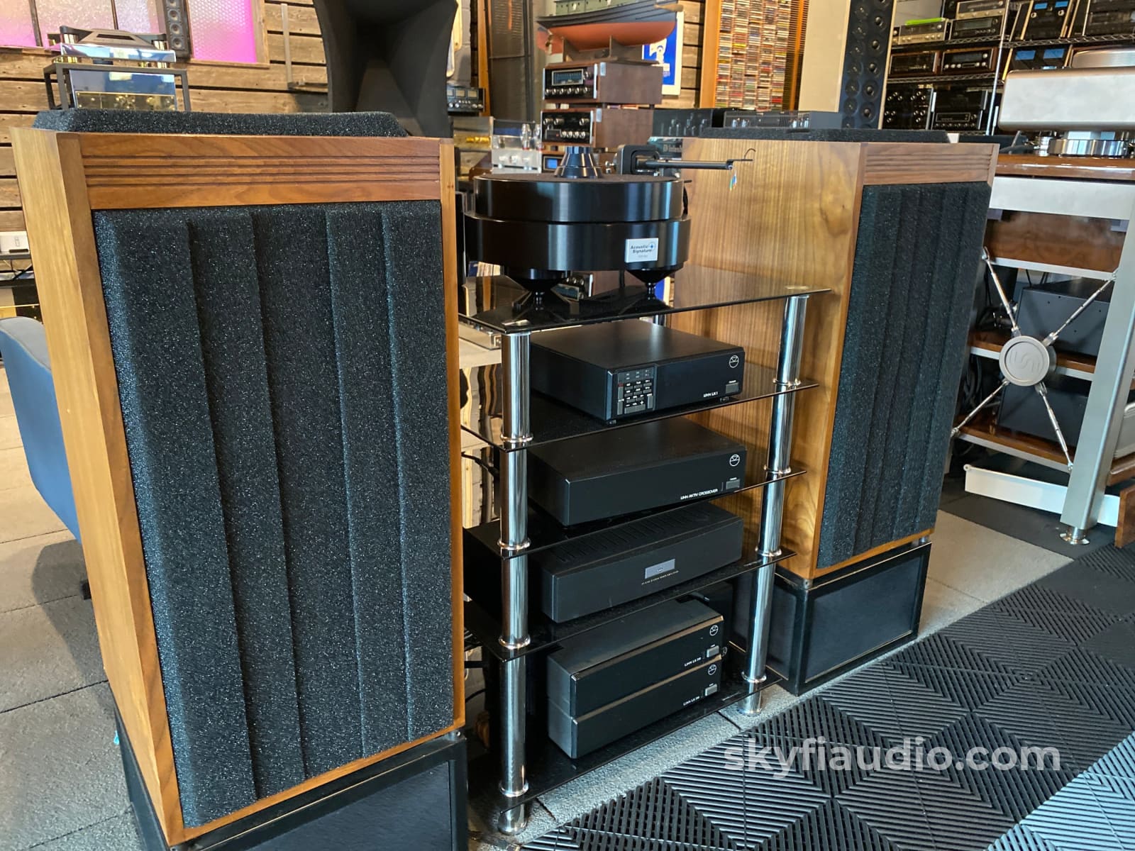 Linn Isobarik Active Speaker System Pms - A True Classic And Complete Set Speakers