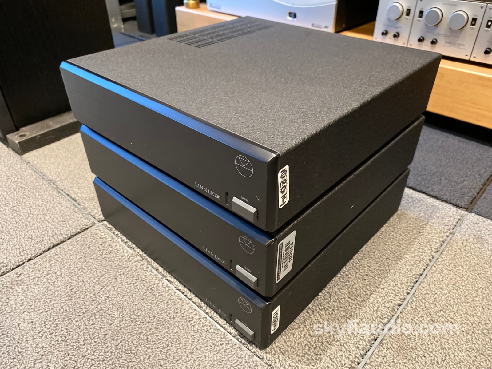 Linn Kaber Active Speakers With 3 X Lk-100 Amps And Crossover Cards