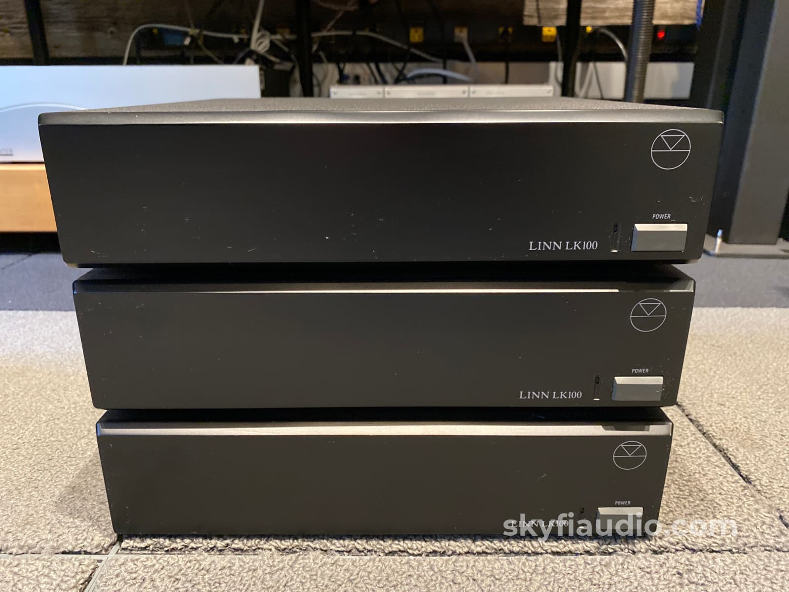 Linn Kaber Active Speakers With 3 X Lk-100 Amps And Crossover Cards