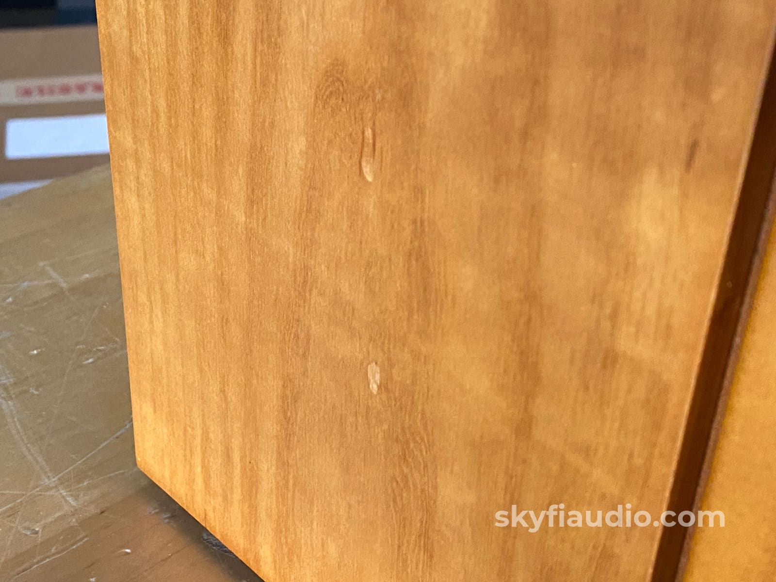 Linn Tukan Bookshelf Speakers In Teak - Made In The Uk