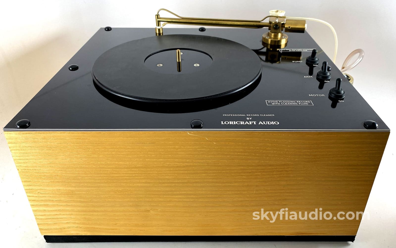 Loricraft Prc4 Record Cleaning Machine In Cherry Accessory