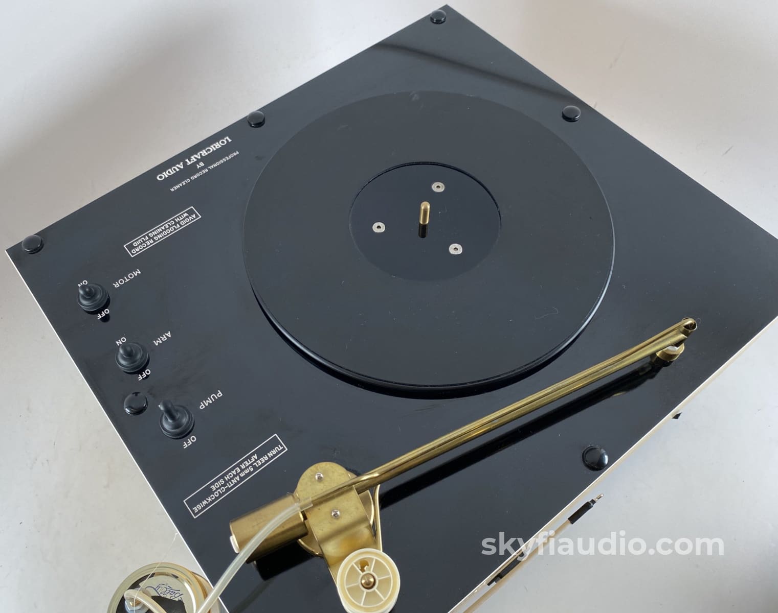 Loricraft Prc4 Record Cleaning Machine In Cherry Accessory