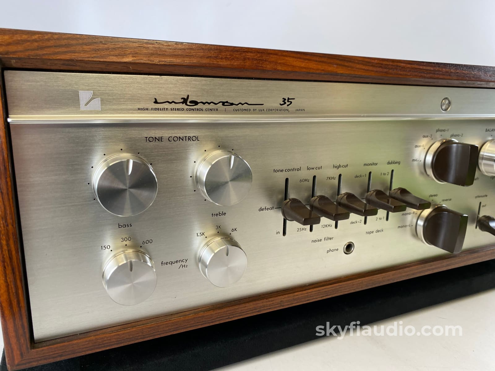 Luxman Cl35 Mkiii Vintage Tube Preamplifier With Telefunken Tubes