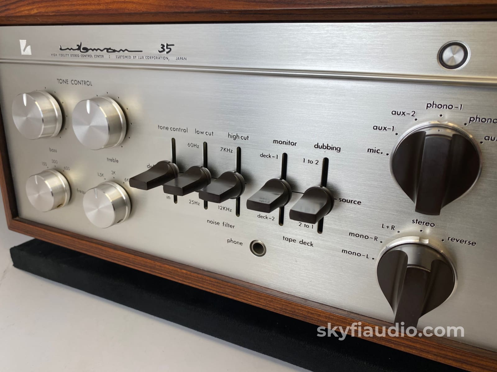 Luxman Cl35 Mkiii Vintage Tube Preamplifier With Telefunken Tubes