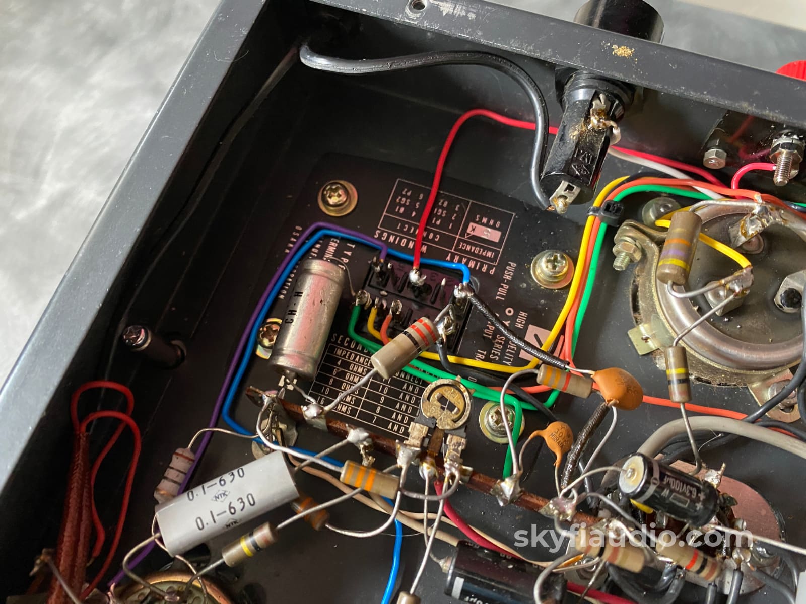 Luxman Luxkit Kmq-60 Vintage Tube Amplifier