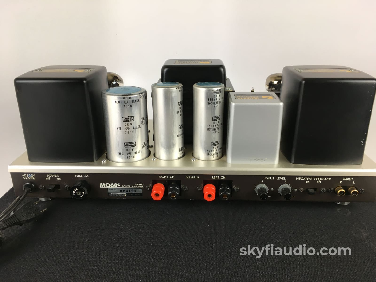 Luxman Mq-68C Tube Amplifier With Original Tubes