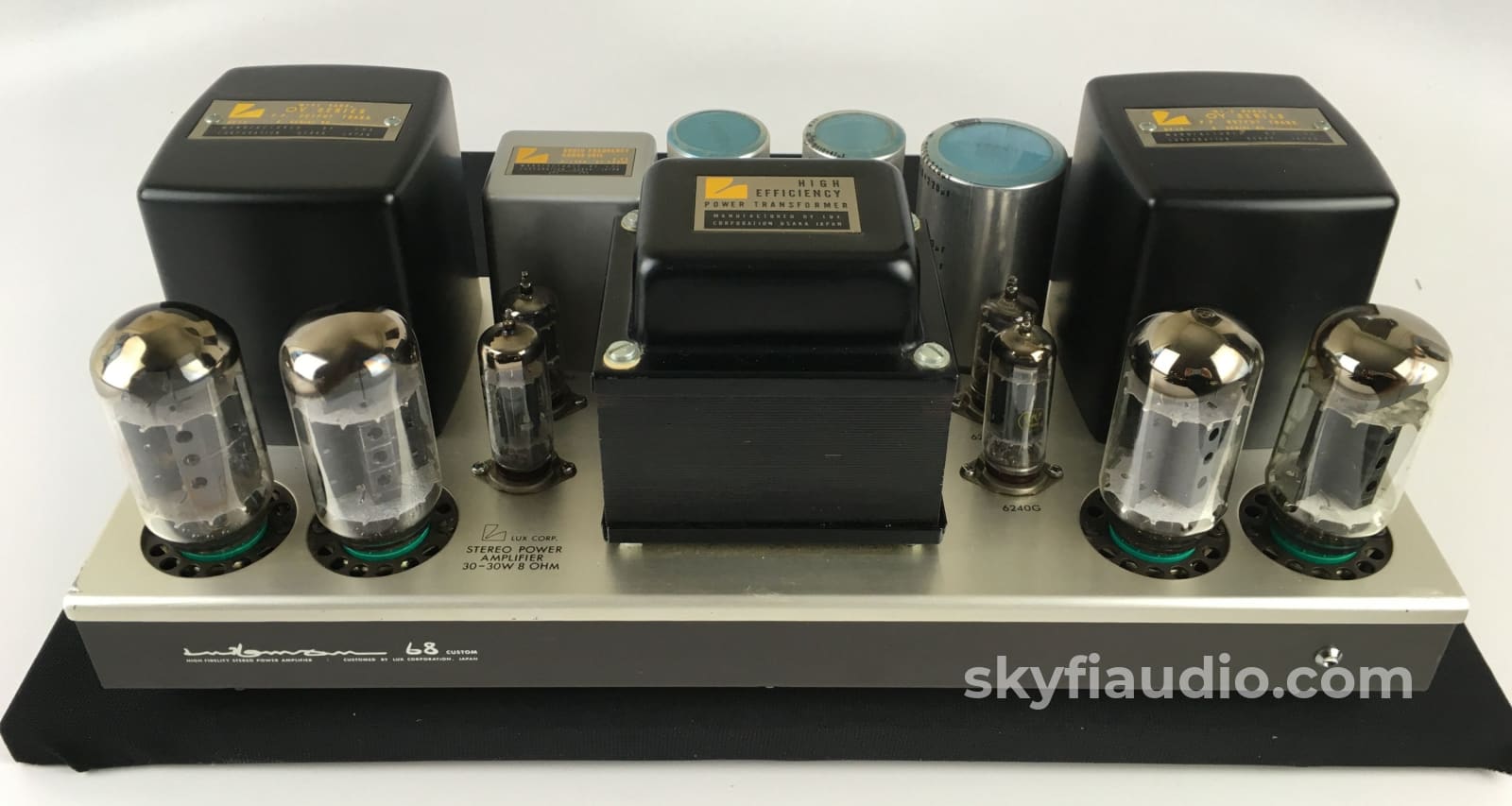 Luxman Mq-68C Tube Amplifier With Original Tubes