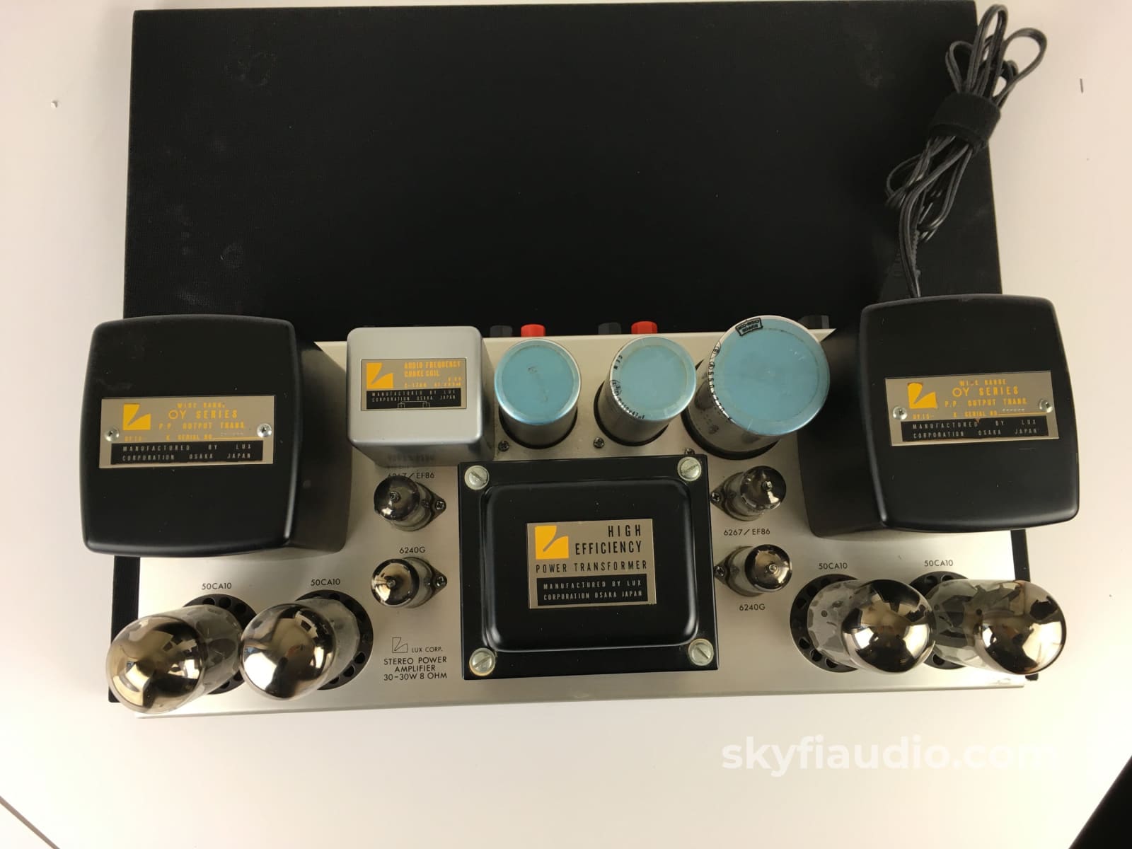 Luxman Mq-68C Tube Amplifier With Original Tubes