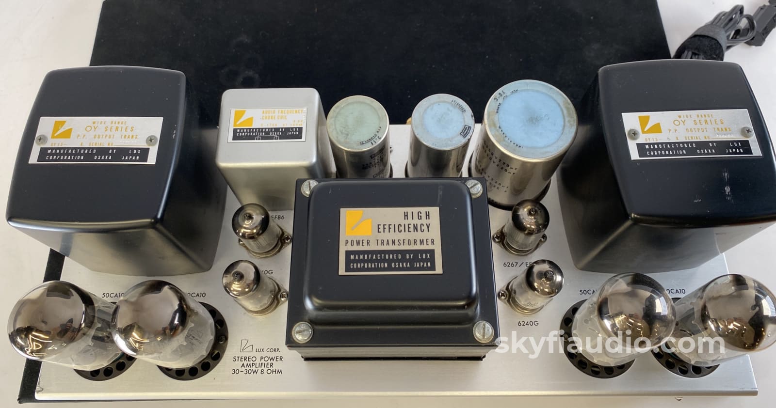 Luxman Mq68C - Custom 68 Tube Amplifier With Official Luxman/Nec Tubes