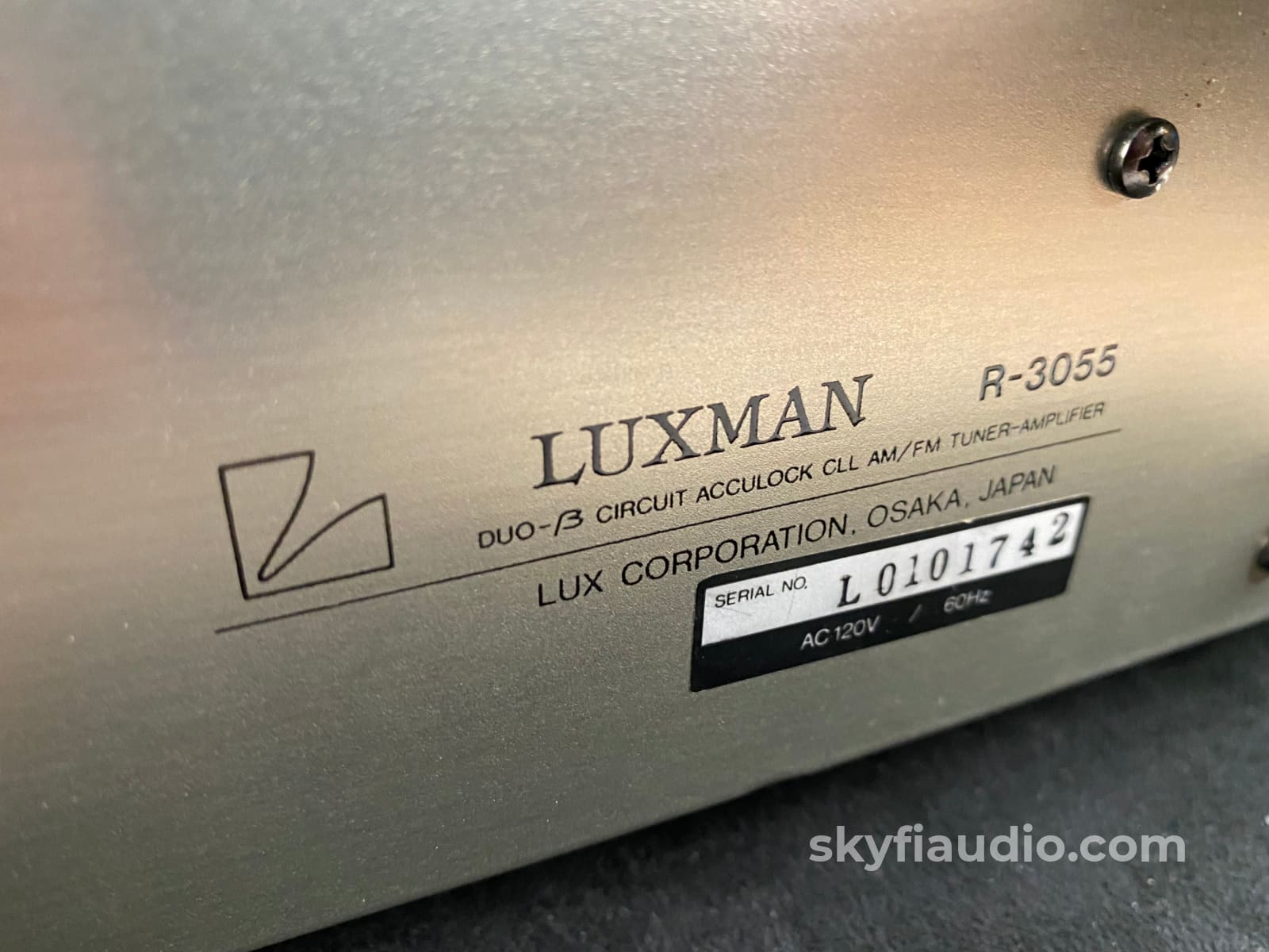 Luxman R-3055 Vintage Am/Fm Receiver Integrated Amplifier