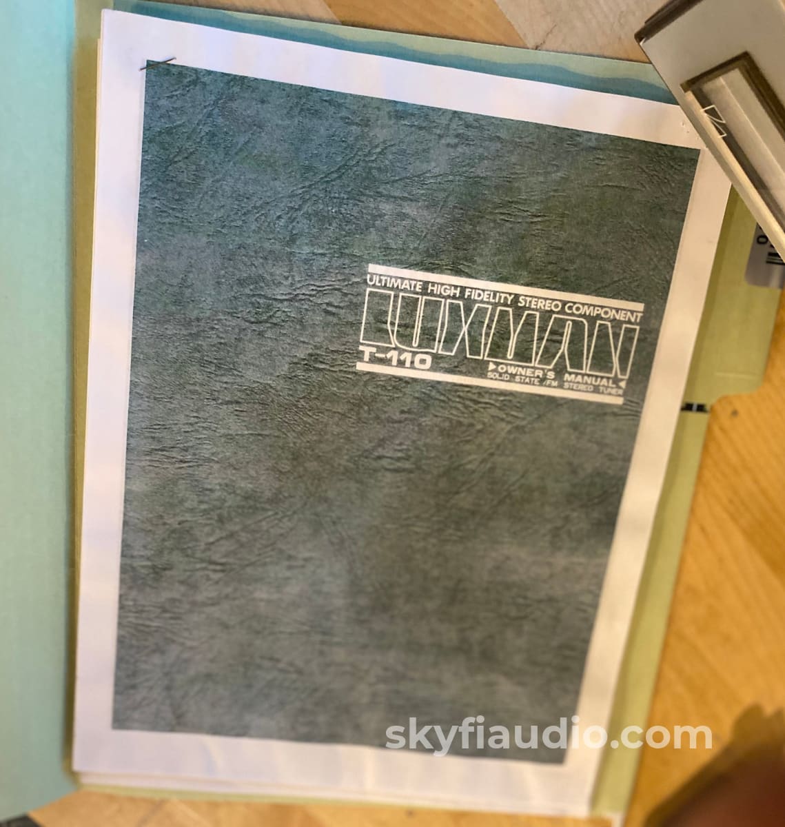 Luxman T-110 Vintage Fm Tuner