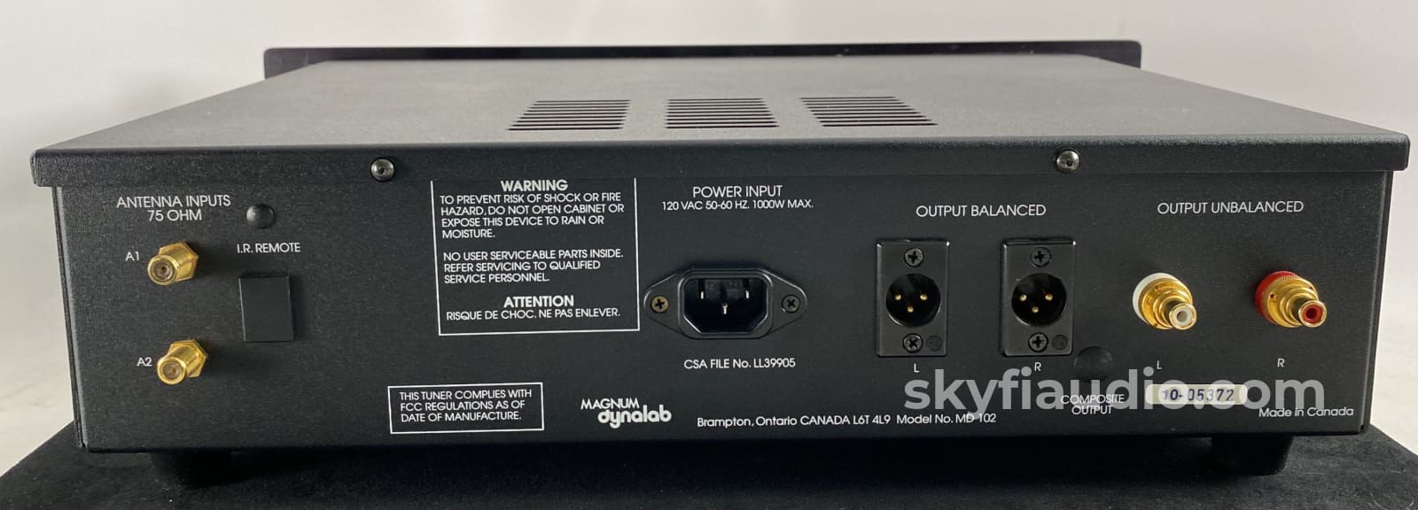 Magnum Dynalab Md 102 Analog Fm Tuner