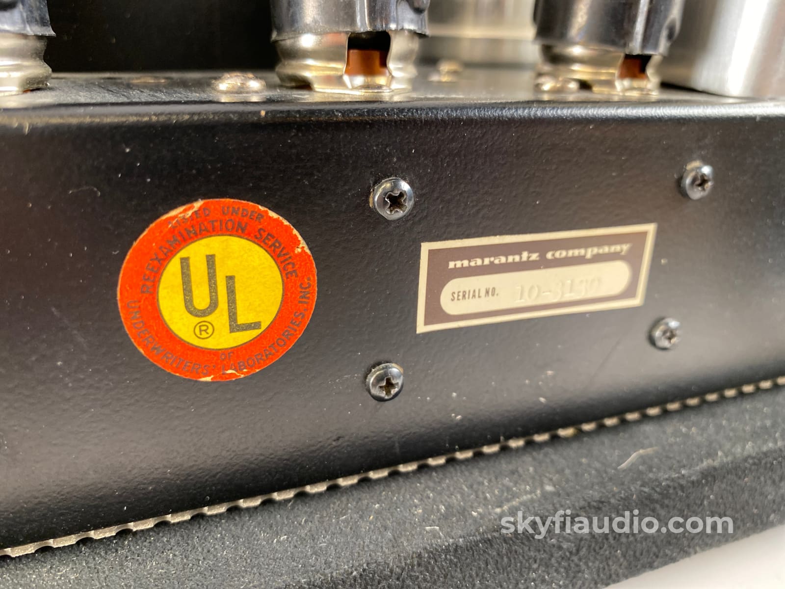 Marantz 10B Vintage Tube Tuner With Rare Rack Handles! Like New