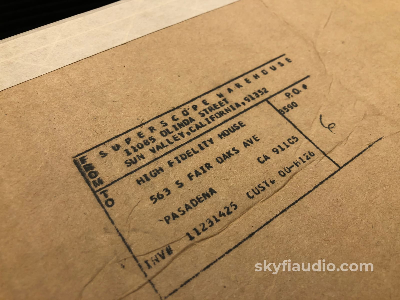 Marantz 10B - Wc-1-1-U Tuner Cabinet Nos (New Old Stock) Sealed Box Accessory