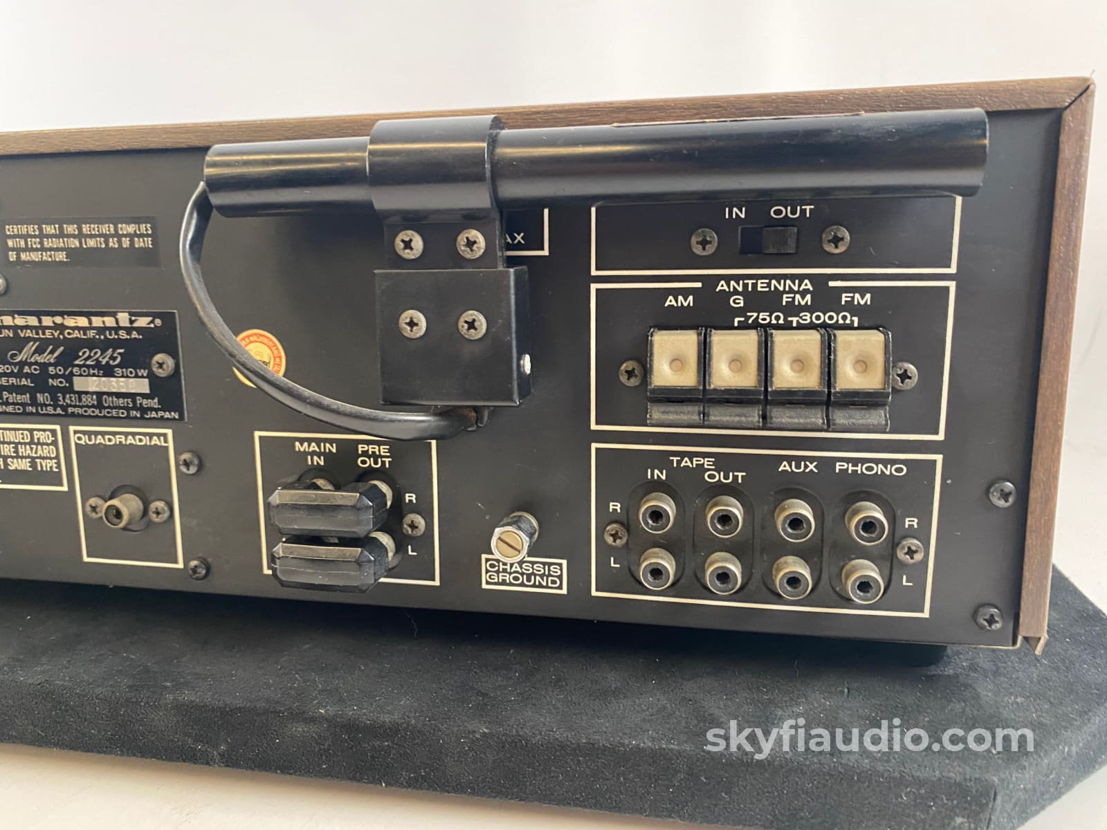 Marantz 2245 Stereophonic Receiver Vintage Beauty Light Service - Survivor Integrated Amplifier