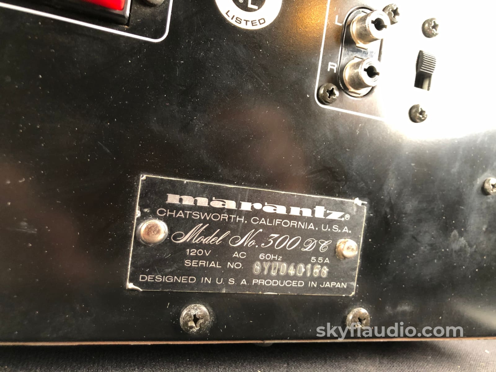 Marantz 300Dc Solid State Power Amplifier - Mint And Rare Collector Piece