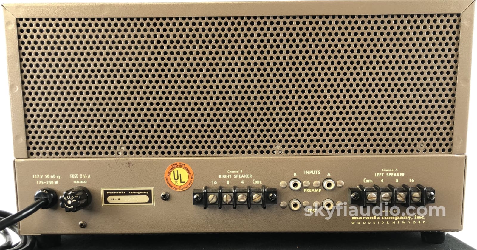 Marantz 8B Tube Amplifier - Completely Restored And Perfect!