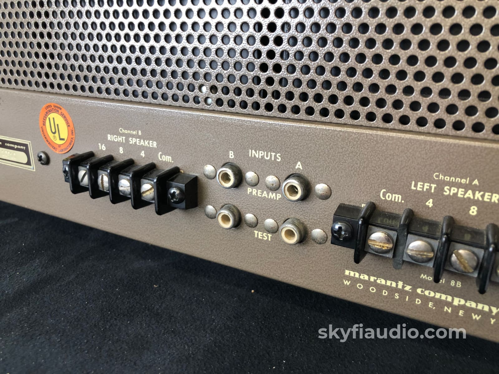 Marantz 8B Tube Amplifier - Completely Restored And Perfect!