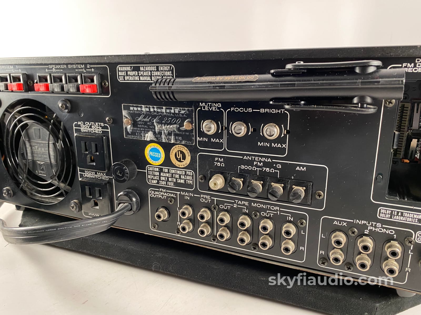 Marantz Model 2500 Flagship Vintage Stereo Receiver - Full Blown Restoration Integrated Amplifier