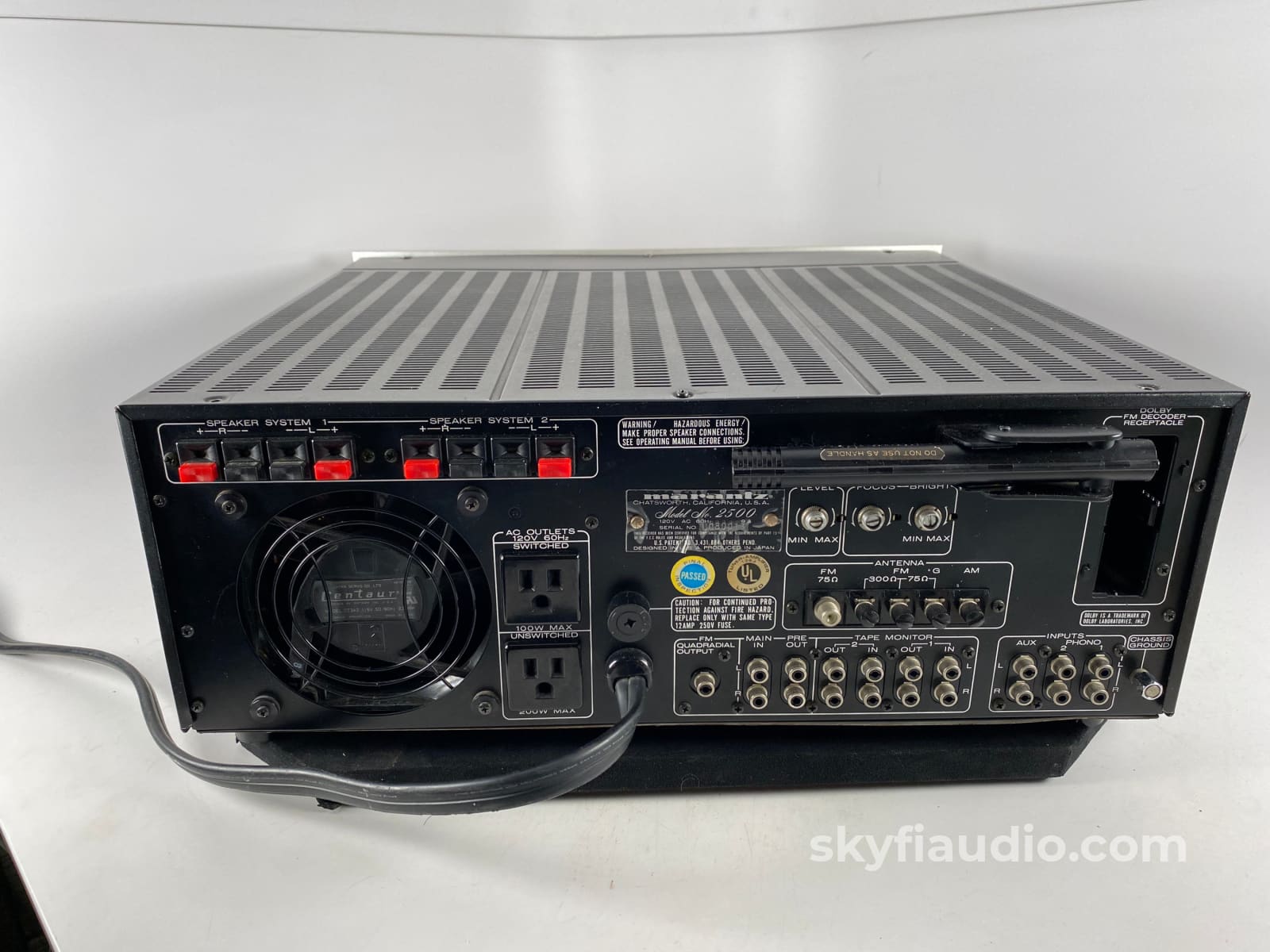Marantz Model 2500 Flagship Vintage Stereo Receiver - Full Blown Restoration Integrated Amplifier