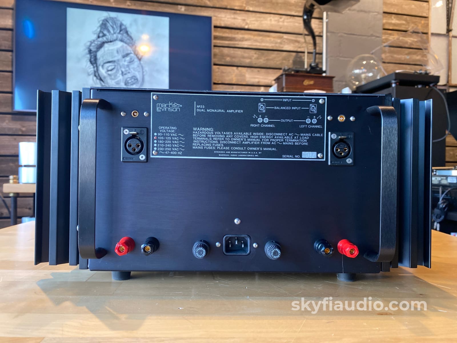 Mark Levinson No. 23 Vintage Dual Mono Stereo Amplifier - 200W!