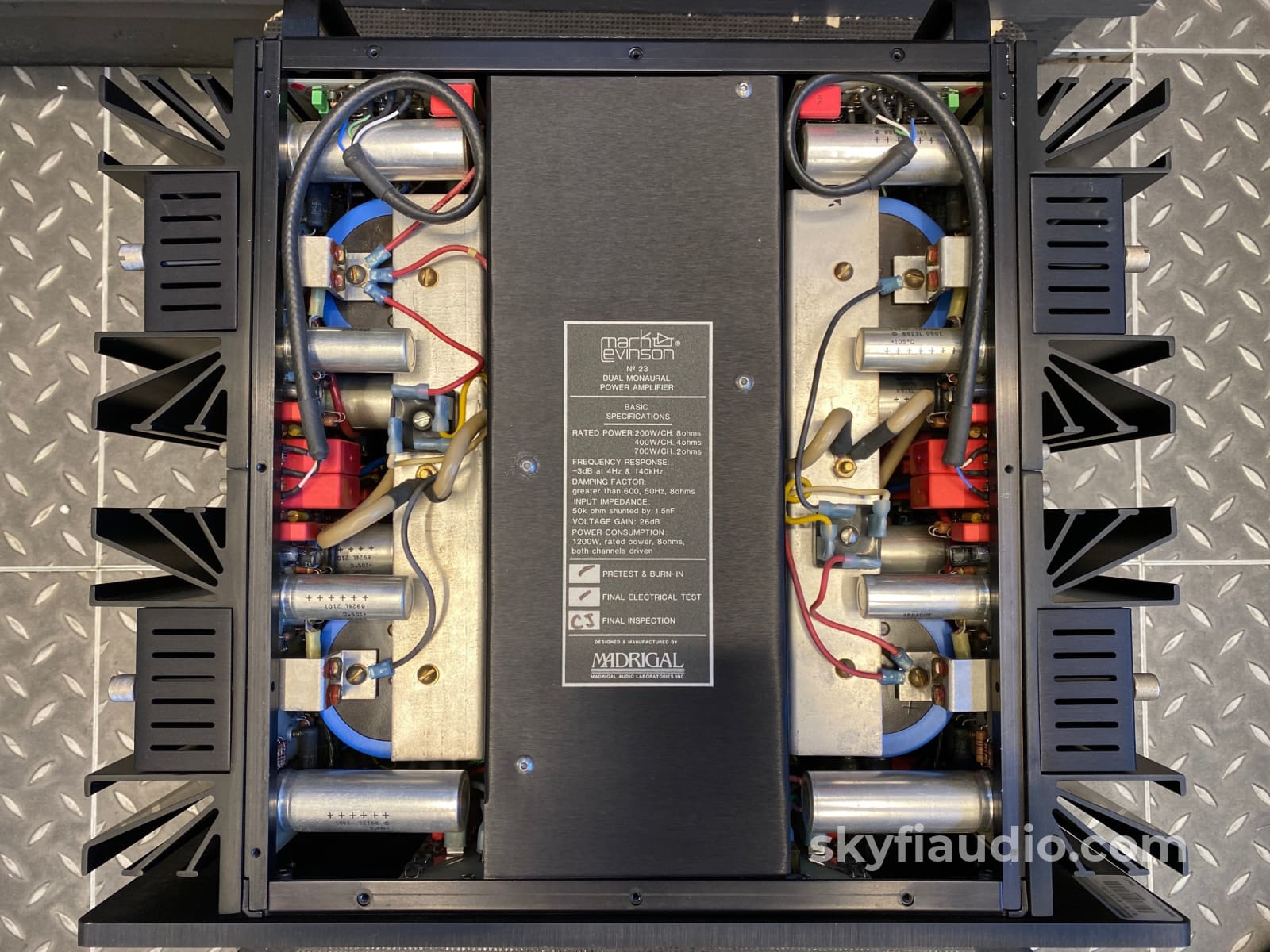 Mark Levinson No. 23 Vintage Dual Mono Stereo Amplifier - 200W!