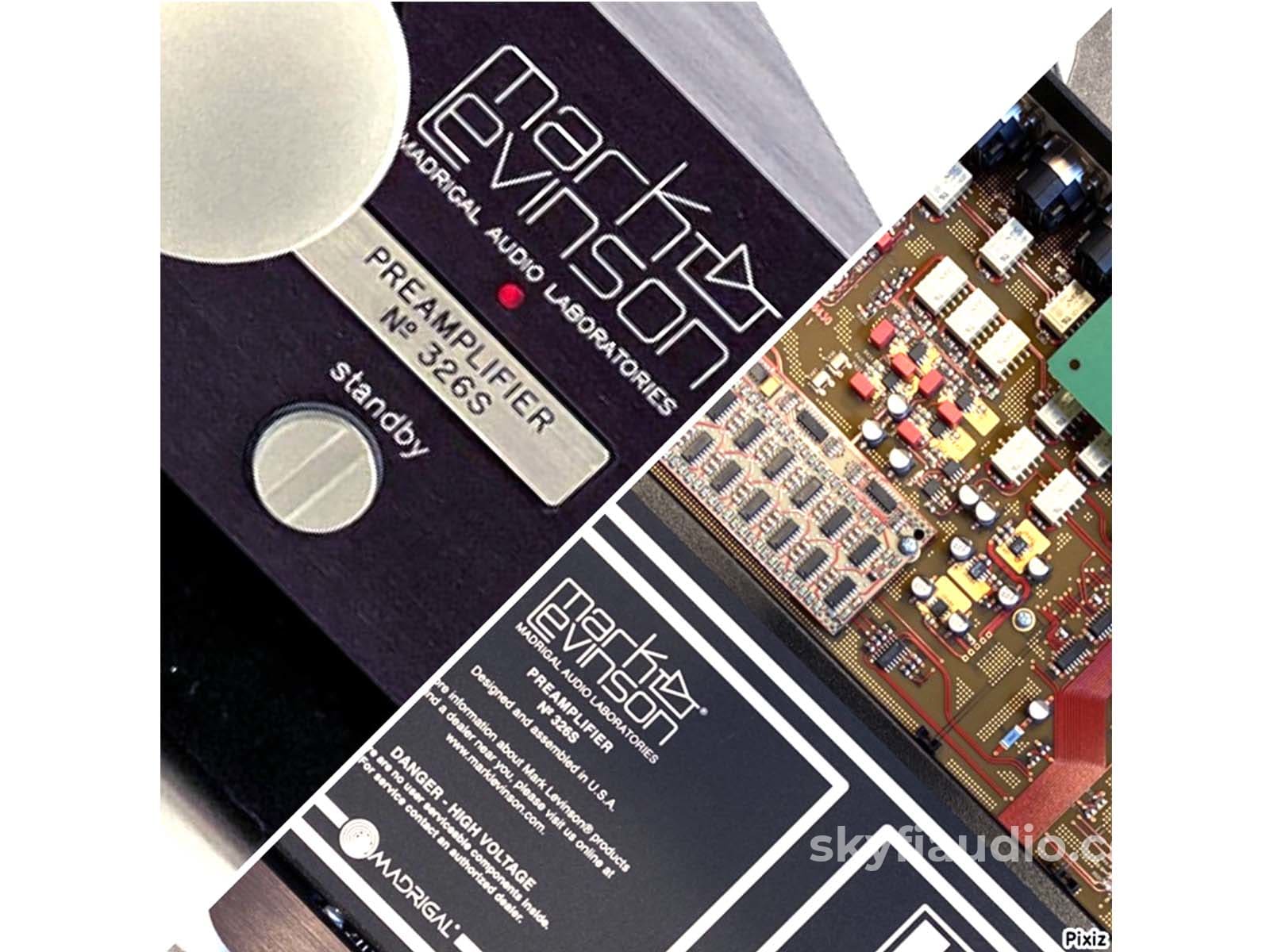 Mark Levinson No. 326S Line Stage Preamplifier With Remote