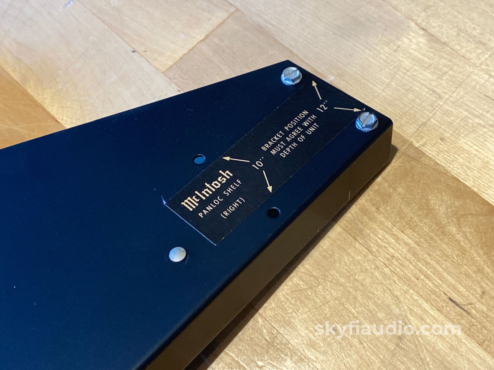 Mcintosh L12 Wood Cabinet - Slant Feet W/ 10 Or 12 Adjustable Panlocs Accessory