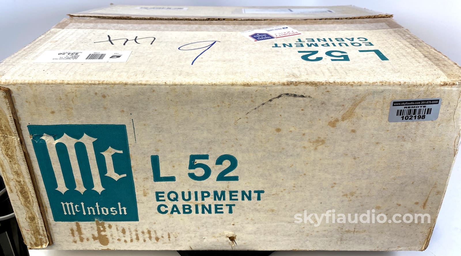 Mcintosh L52 Wood Cabinet New Old Stock Boxed! Accessory