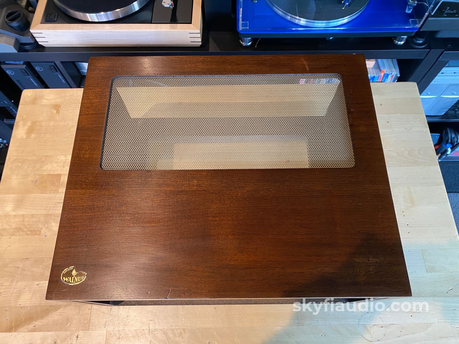 Mcintosh L54 Wood Cabinet For Large Amplifiers - No Panlocs Accessory