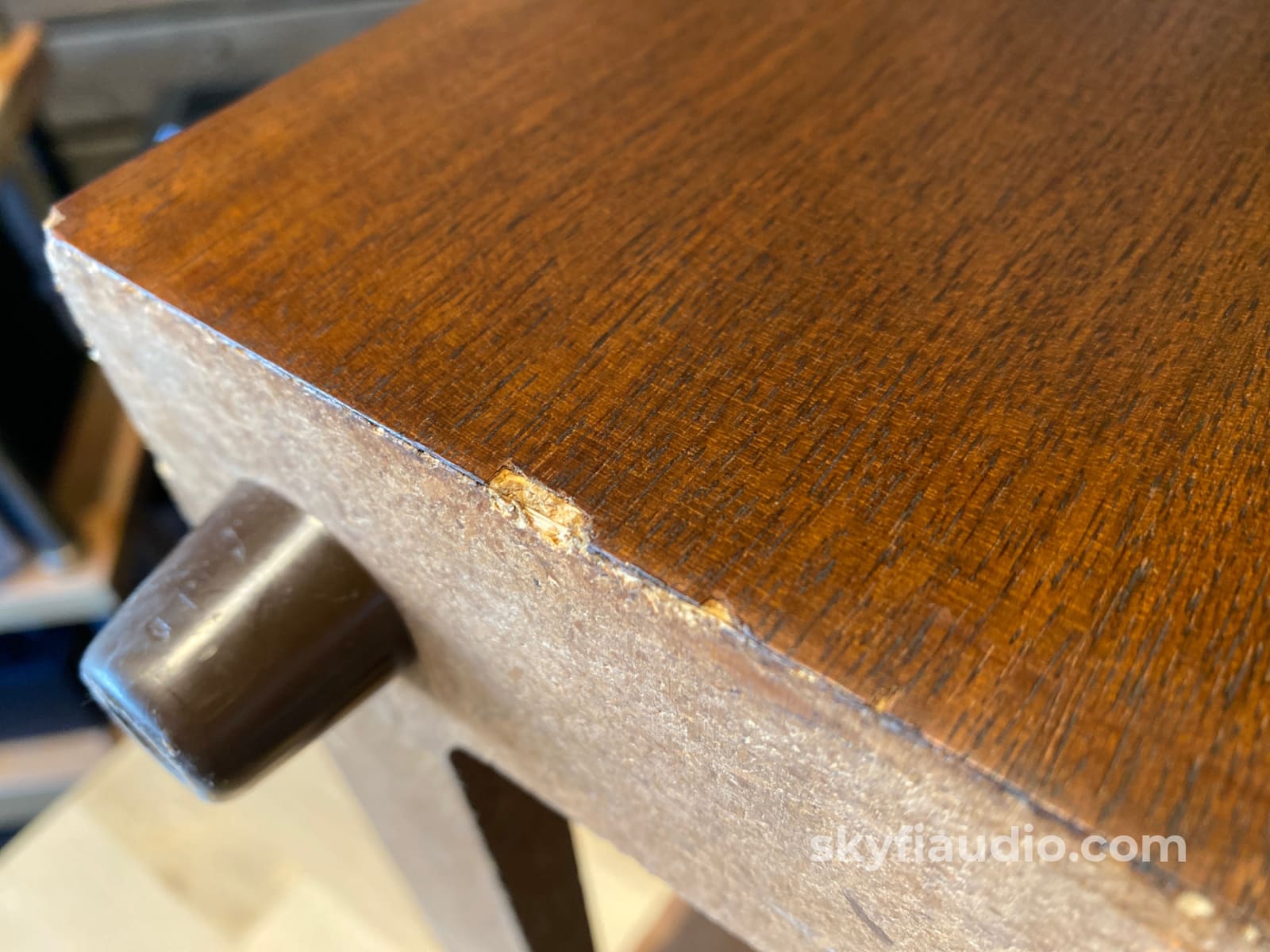 Mcintosh L54 Wood Veneer Cabinet For Large Amplifiers - No Panlocs Accessory